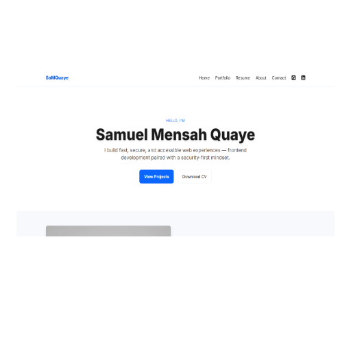 Personal Portfolio logo